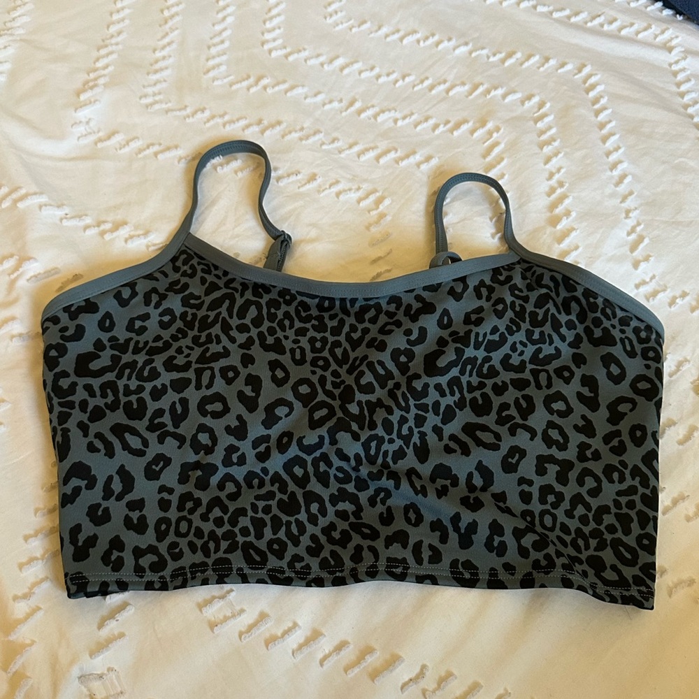 PINK workout tank top with built in bra